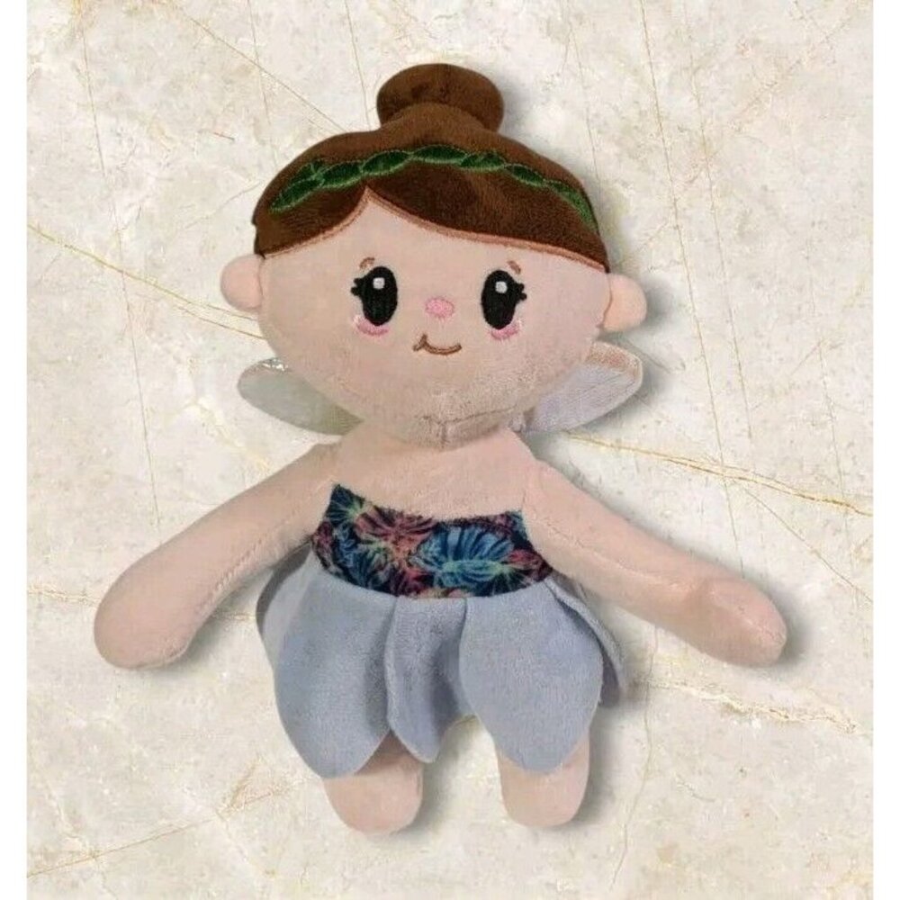 Fairy Doll Great Wolf Lodge Plush Fiesta Soft Body Big Eyes Brunette Toy 10" Lil